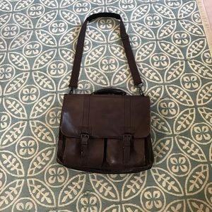 Kenneth Cole Reaction leather briefcase/bag