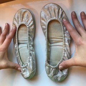 Silver Foldable Flats