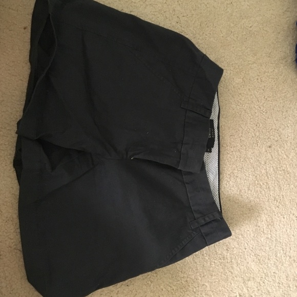 Charcoal gray J.Crew chino shorts