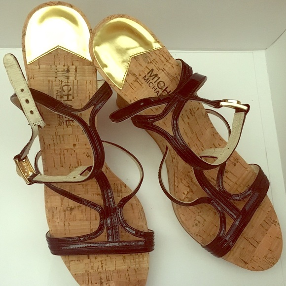 Michael Kors Strappy Wedges