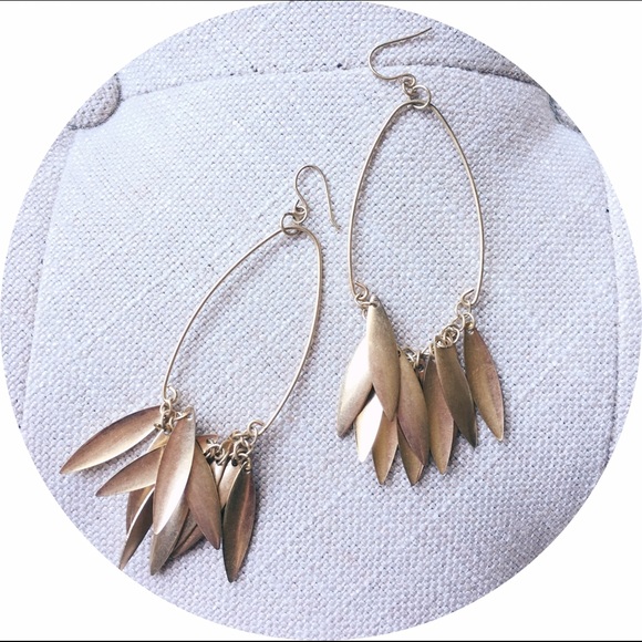 Gold Drop Earrings