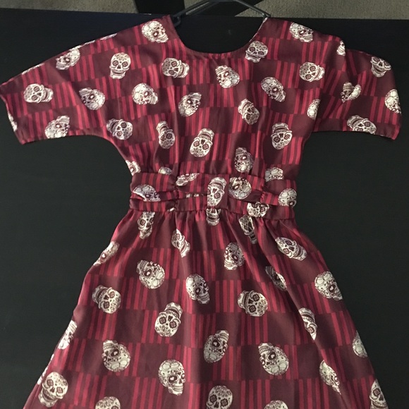 Skull mini dress