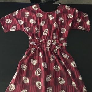 Skull mini dress