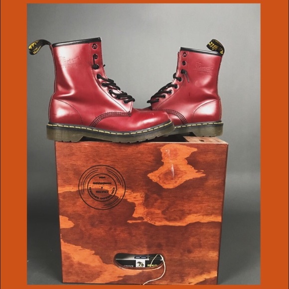 Doc Martens Cherry Rouge Boots