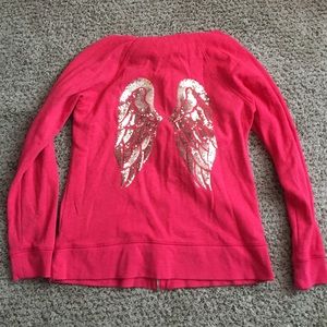 Victoria's Secret hooded angel sweatshirt!