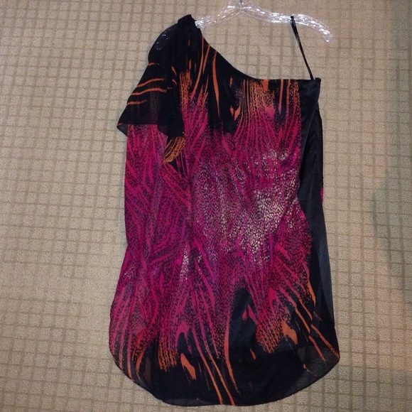 Bebe One Shoulder Dress