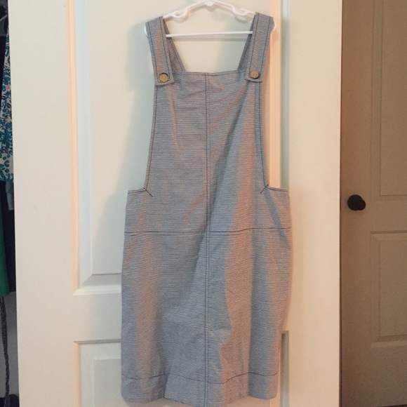 Urban outfitters Europe: blue and white pinafore - Picture 3 of 4