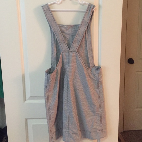 Urban outfitters Europe: blue and white pinafore - Picture 4 of 4