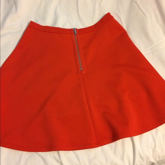 Red Skater Skirt - Picture 3 of 4