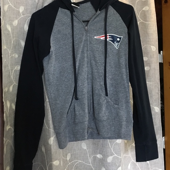 NFL Patriots zip up hoodie