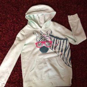 Circo glitter zebra sweatshirt