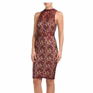 Illusion laced dress