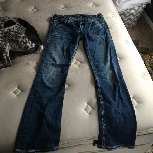 Silver jeans