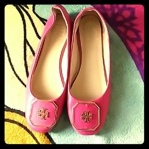 Pink flats!