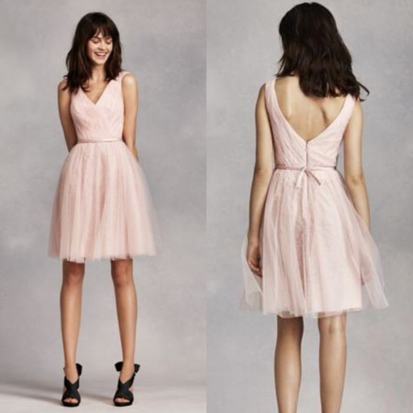 ✨Host Pick ✨ White by Vera Wang bridesmaid dress