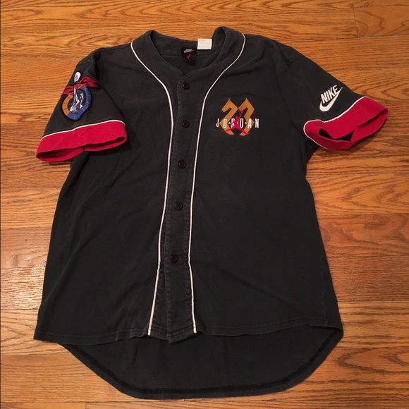 Nike Other - Vintage Nike air Jordan baseball jersey shirt 1992