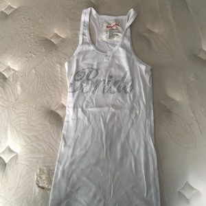 Bride tank top