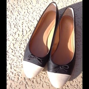 **Final Price** J.Crew cap toe ballet flats