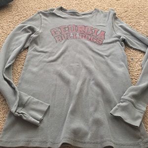 Georgia Bulldogs thermal men's shirt