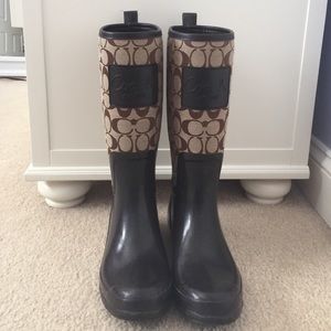 Coach Rain Boots