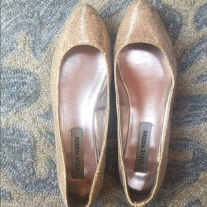 Steve Madden Glitter Flats
