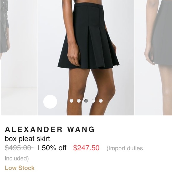 Alexander Wang Skirt with packets