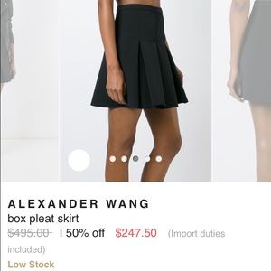 Alexander Wang Skirt with packets