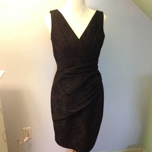 Black vintage cocktail dress