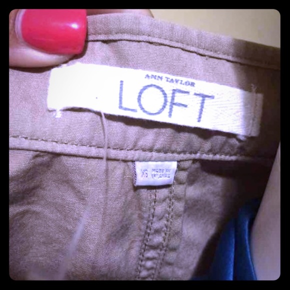 LOFT Khaki Perfect Utility Jacket - Picture 3 of 3
