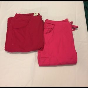 Lot of 2 Dickies Size Small Scrub Bottoms