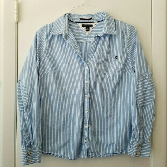 DONATED!! Tommy Hilfiger Cotton Button Down Top