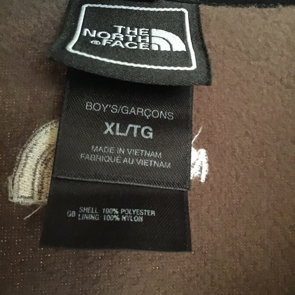 Authentic youth North Face fleece jacket, Sz XL - Picture 3 of 3