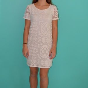 White/Off-White Mini Dress