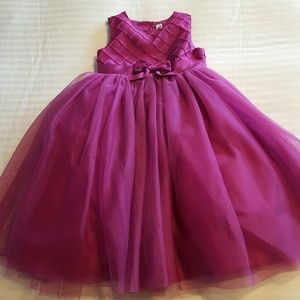 Gorgeous purpley/pink holiday tulle dress girls 5T