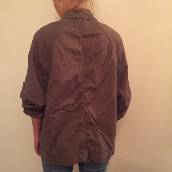Green Military Jacket - Picture 3 of 3