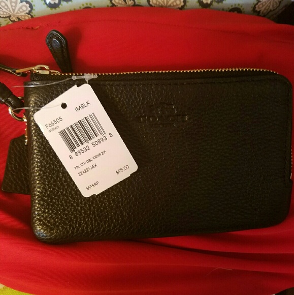 Authentic Coach wristlet