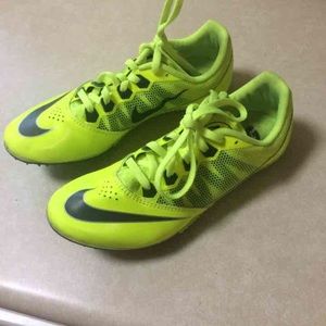 Neon women's or men's track spikes size 7
