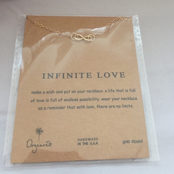 Infinite Love Gold Dipped Necklace