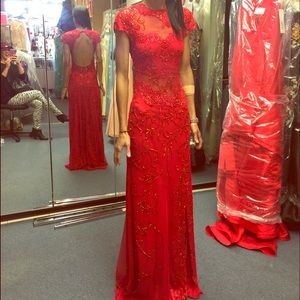 Sequence red dress worn once.