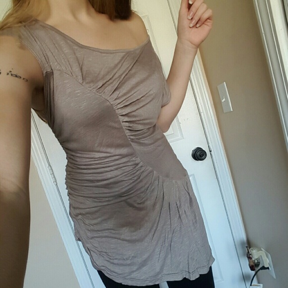 One Shoulder Shirt/Dress