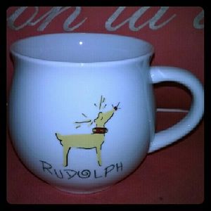 Pottery Barn "Rudolph" Mug
