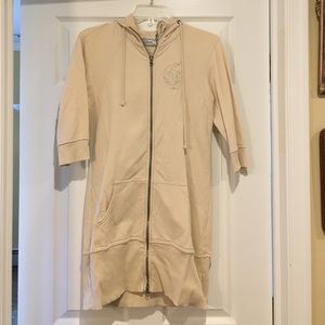 Guess Long zip up hoodie