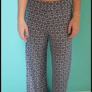 Patterned boho pants