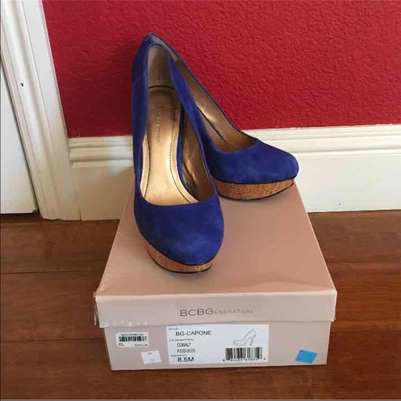 Blue heels