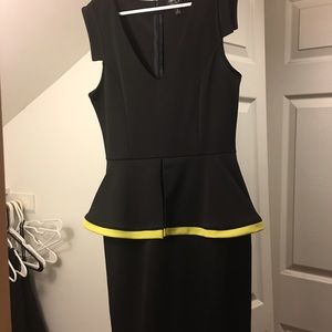 Nicole Miller Peplum Dress