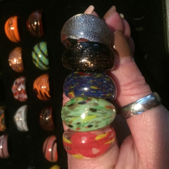 Glass Rings 💍 - Picture 2 of 3