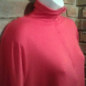Talbots Sports Long sleeve Tip Pink Size XL