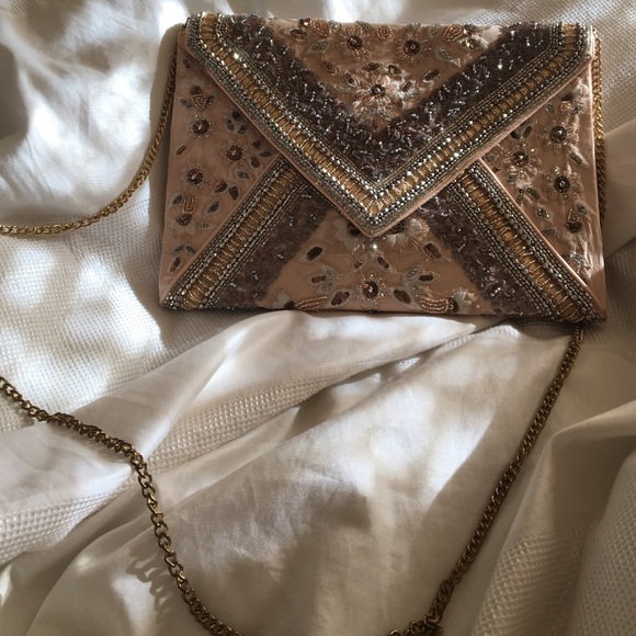 Beautiful beaded clutch