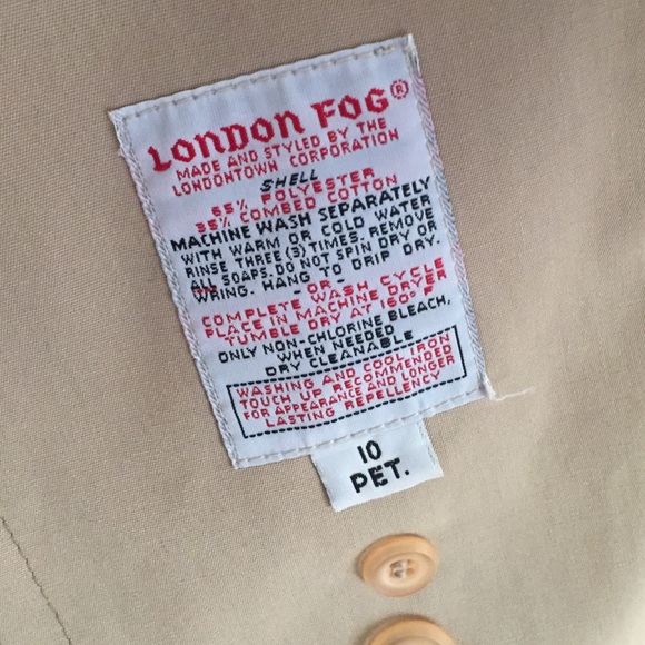 London Fog Trench Coat - Picture 3 of 3