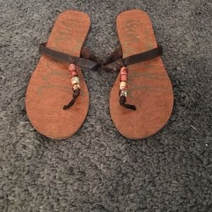 Beaded sandals